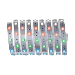 Clearance Paulmann MaxLED 250 Stripe 2,5m RGBW IP20 3000K17W 24V Silber