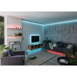 Clearance Paulmann MaxLED 250 Stripe 2,5m RGBW IP20 3000K17W 24V Silber
