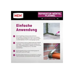 Sale MEM Reparatur-Moertel Flexibel 1kg