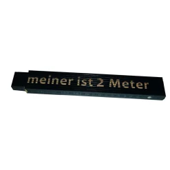 Best Meterstab 2m schwarz