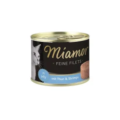 New Miamor Dose Feine Filet ThunfischShrimps 185g