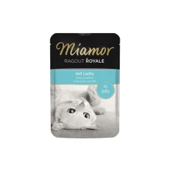 Clearance Miamor Ragout Royale Lachs 100g Portionsbeutel