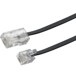 New Schwaiger Modem-Anlschlussleitung 3m sw