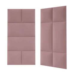 Mollis Polsterpaneele altrosa 30 x 30 cm