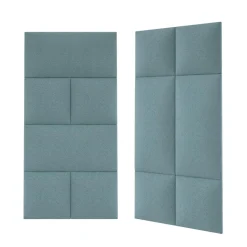 Mollis Polsterpaneele blau 30 x 30 cm
