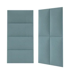 Best Mollis Polsterpaneele blau 60 x 30 cm