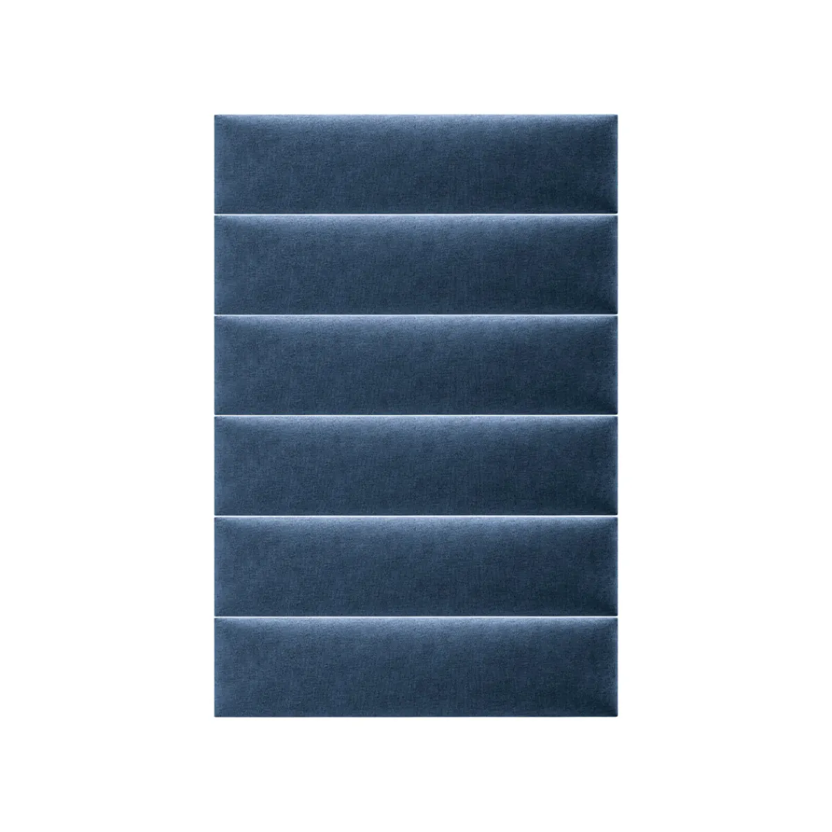 Best Mollis Polsterpaneele blau 60 x 15 cm