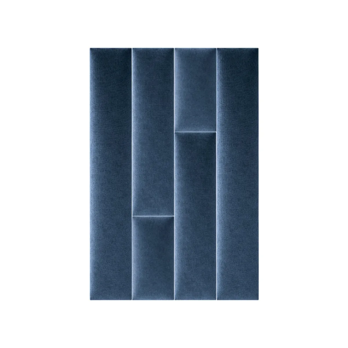 Best Mollis Polsterpaneele blau 60 x 15 cm
