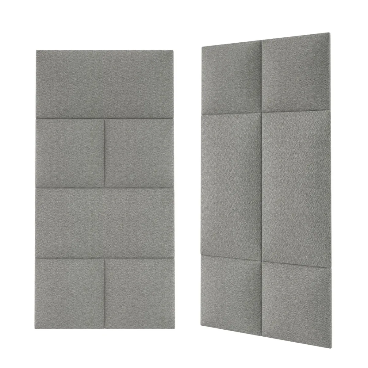 Discount Mollis Polsterpaneele grau 30 x 30 cm
