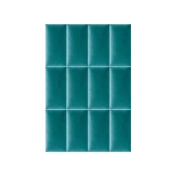 Outlet Mollis Polsterpaneel 30x15 cm türkis
