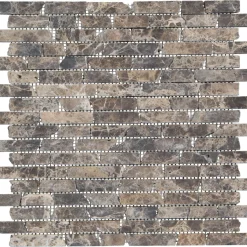 Clearance Mosaikfliese Collexion Emperador Marron 30 x 30 cm