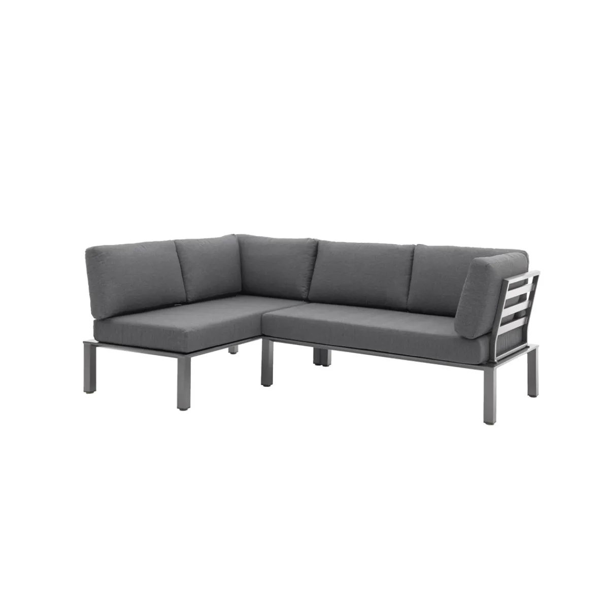 New MWH Lounge-Set Widoo, 3-teilig,Aluminium eisengrau