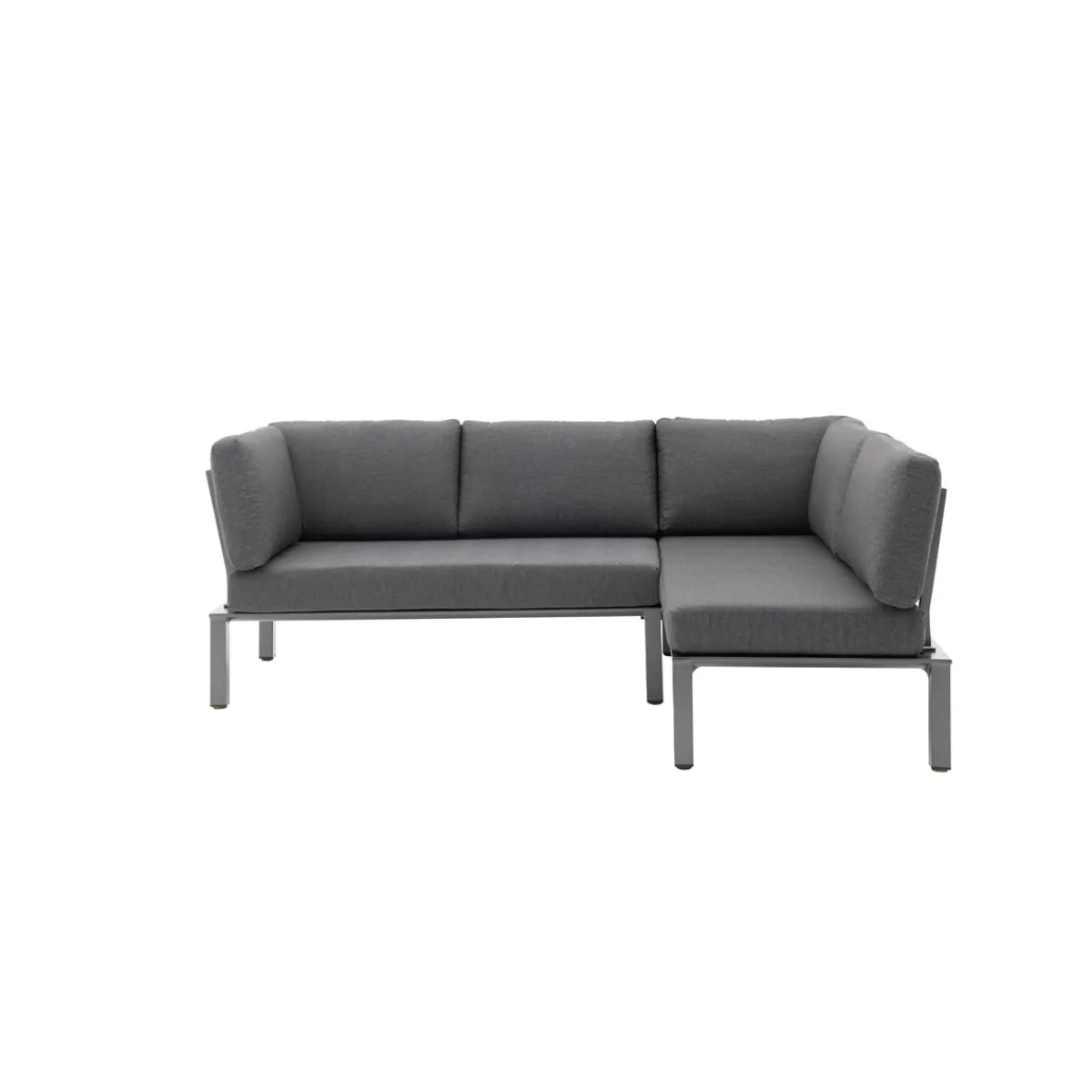 New MWH Lounge-Set Widoo, 3-teilig,Aluminium eisengrau