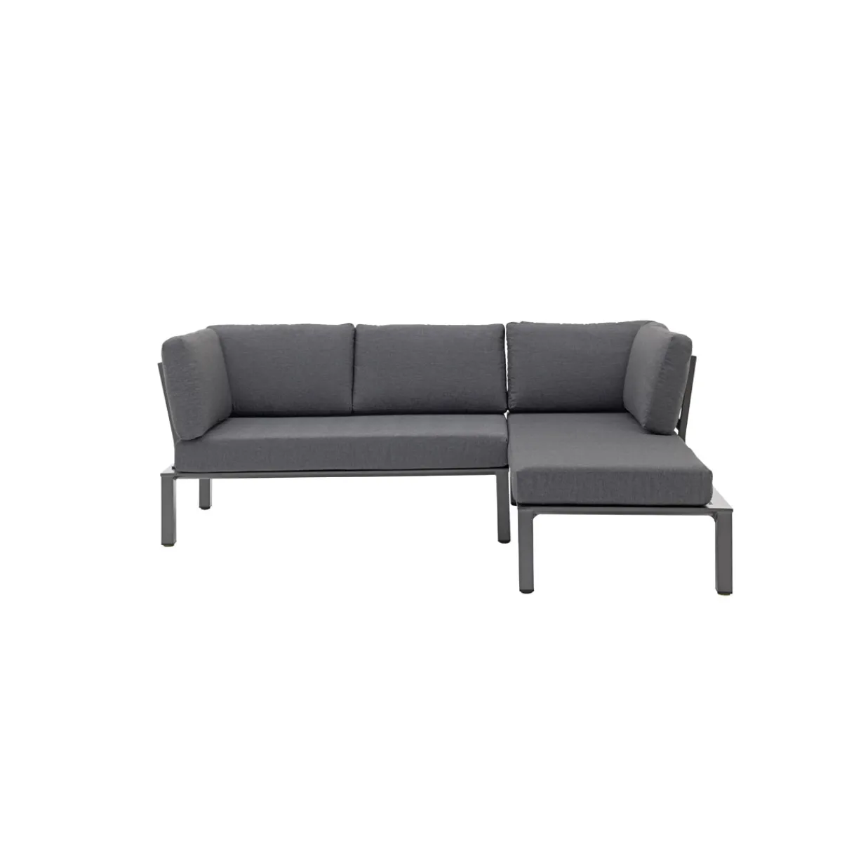 New MWH Lounge-Set Widoo, 3-teilig,Aluminium eisengrau