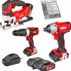 Best MyTool Akku-Bohrschrauber-Set Basic 4-teilig