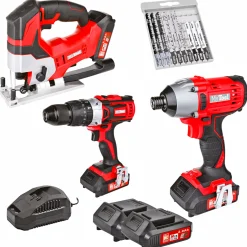 Best MyTool Akku-Bohrschrauber-Set Basic 4-teilig