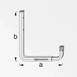 Outlet MyTool Blumenkastenhalter blank