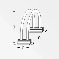 Discount MyTool Fahrradständer blank