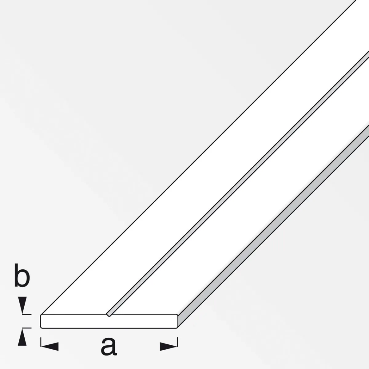 Sale MyTool Flachstange 15,5 mm 1m blank