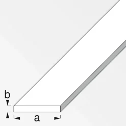 Best MyTool Flachstange 15 x mm m silber