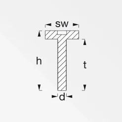 Best MyTool Justierfuß M8 schwarz