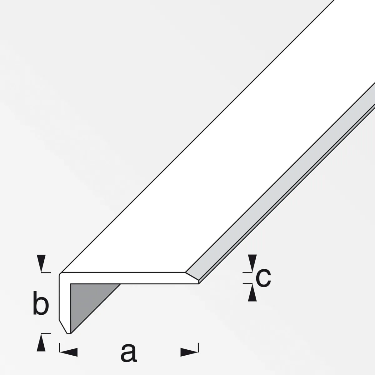 Hot MyTool Kantschutz-Profil 14 x 10 mm 2m silber