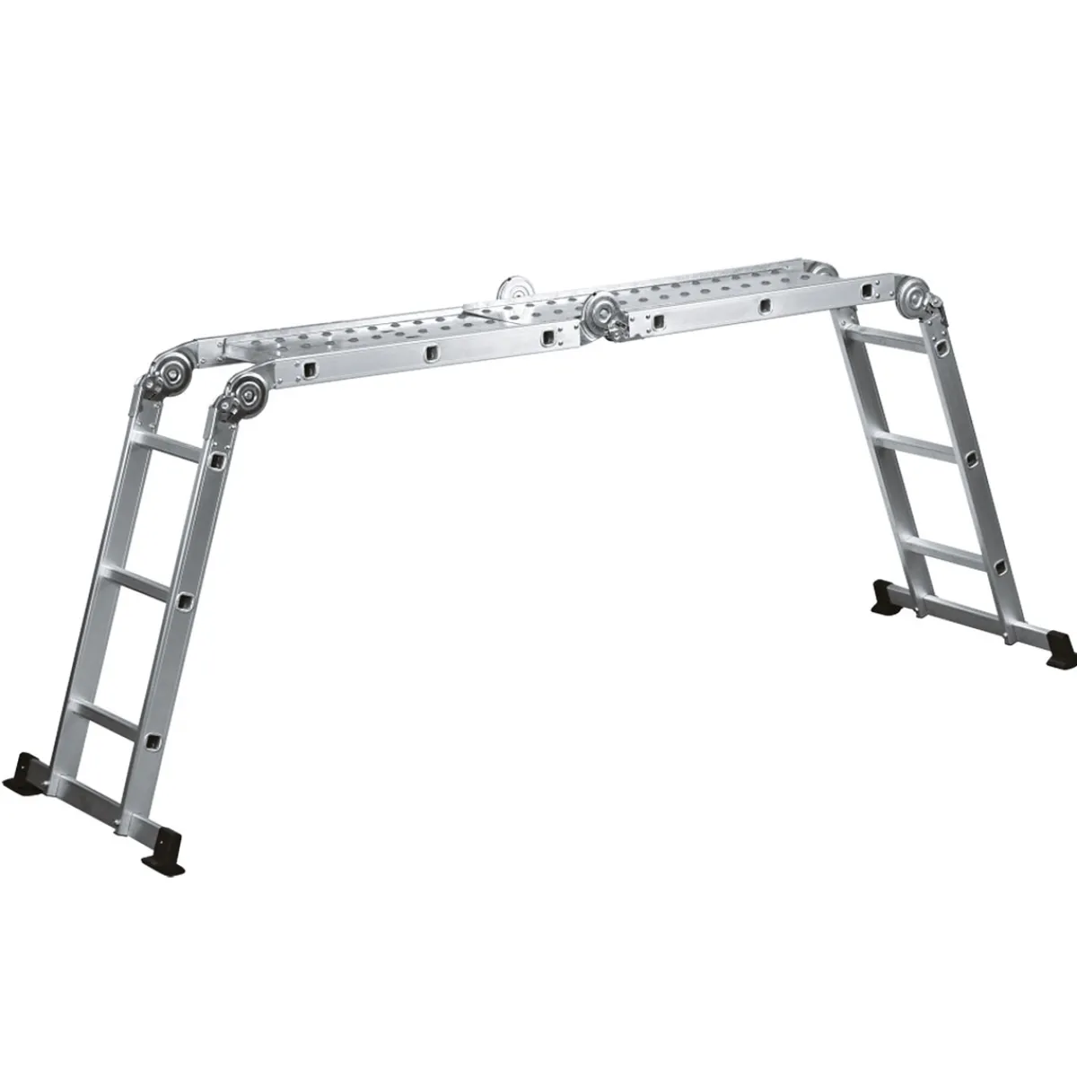 Outlet MyTool Mehrzweckleiter mit Arbeitsplattform 4 x 3 Stufen