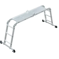 Outlet MyTool Mehrzweckleiter mit Arbeitsplattform 4 x 3 Stufen
