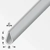 Online MyTool Rahmenprofil 15 mm 1m schwarz