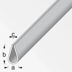 Sale MyTool Rahmenprofil 15 mm 1m weiß