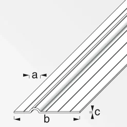 Online MyTool Rohrschelle für M8 1m lang blank