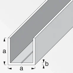 Online MyTool U-Profil 11,5 mm 2,5m weiß