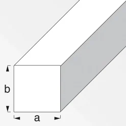 Discount MyTool Vierkant-Stange 10 x 10 mm 1m warmgewalzt