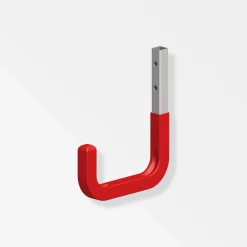 Online MyTool Wandhaken 150 mm gummiert rot
