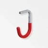 Outlet MyTool Wand- und Deckenhaken Typ 8 100 x 165 mm gummiert rot