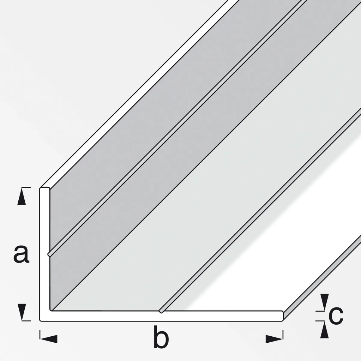 Sale MyTool Winkel 35,5 x 65,6 mm 1m unlgeichschenklig blank