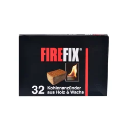 Hot FIREFIX Oeko-Anzuendhilfe 32 St. wachsgetraenkteHolzfasser