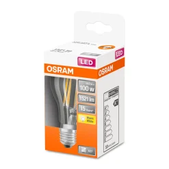 Outlet Osram LED-Glhlampe E27 100W klar 10,5 x 6 cm