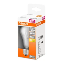 Best Osram LED-Glühlampe E27 60W matt 11,3 x 6 cm