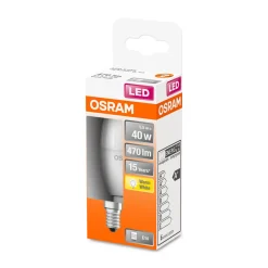 Hot Osram LED-Leuchtmittel E14 warmweiß 40W matt A+