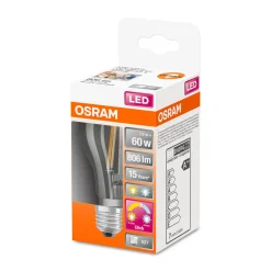 New Osram LED-Leuchtmittel E27 60W warmweiÃŸ/kaltweiÃŸ