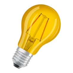 Outlet Osram LED-Leuchtmittel Glühlampe E27 2,5W gelb