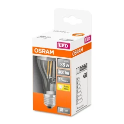 Outlet Osram LED-Leuchtmittel silber warmweiß E27 35W