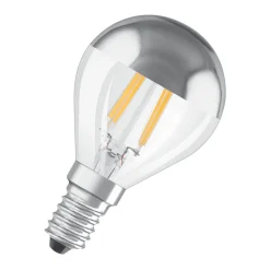 Clearance Osram LED-Leuchtmittel silber warmweiß E14 34W