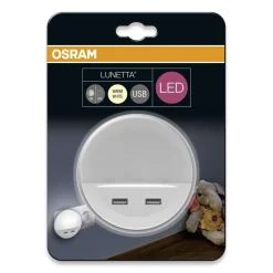Sale Osram LED-Nachtlicht Lunetta USB weiß