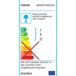 Best Osram LED Strahler Endura Flood 10W grau