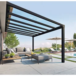 Outlet Palram Canopia Palram Terrassenüberdachung Stockholm 3,4 x 5,2 m
