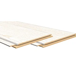 Clearance Paneel Basic Eiche weiß 260 x 15,4 cm