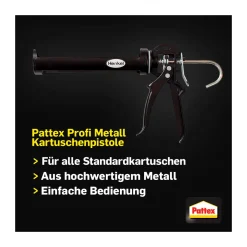 Discount Pattex Kartuschenpistole Profi Metall schwarz
