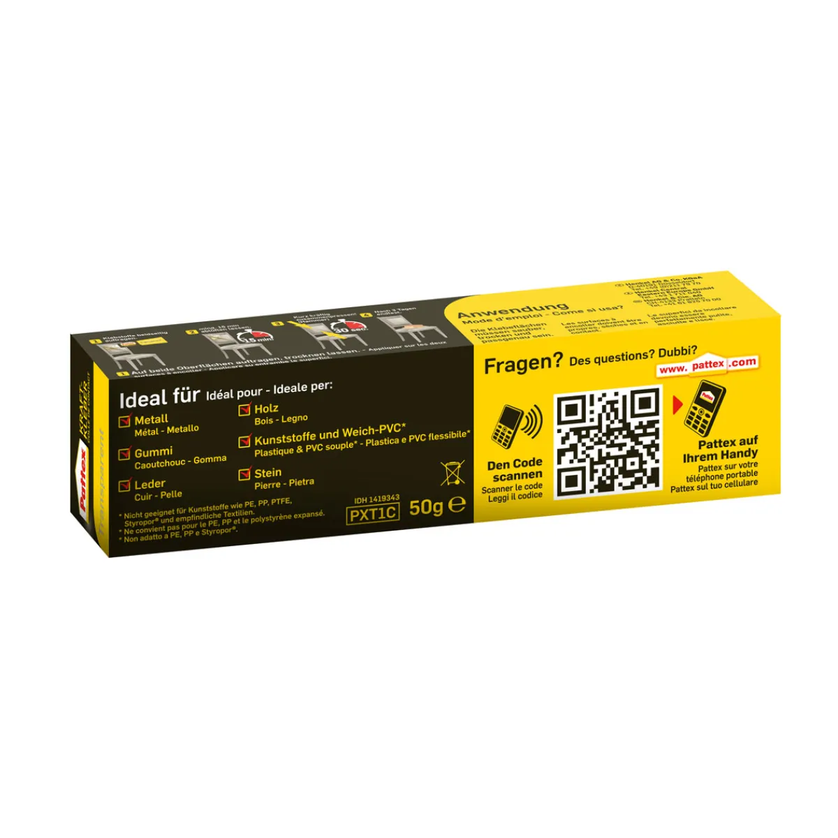 Best Pattex Kraftkleber Transparent 50 g